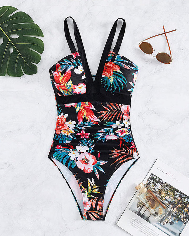 Anja | Women's Elegant Summer Floral Swimsuit