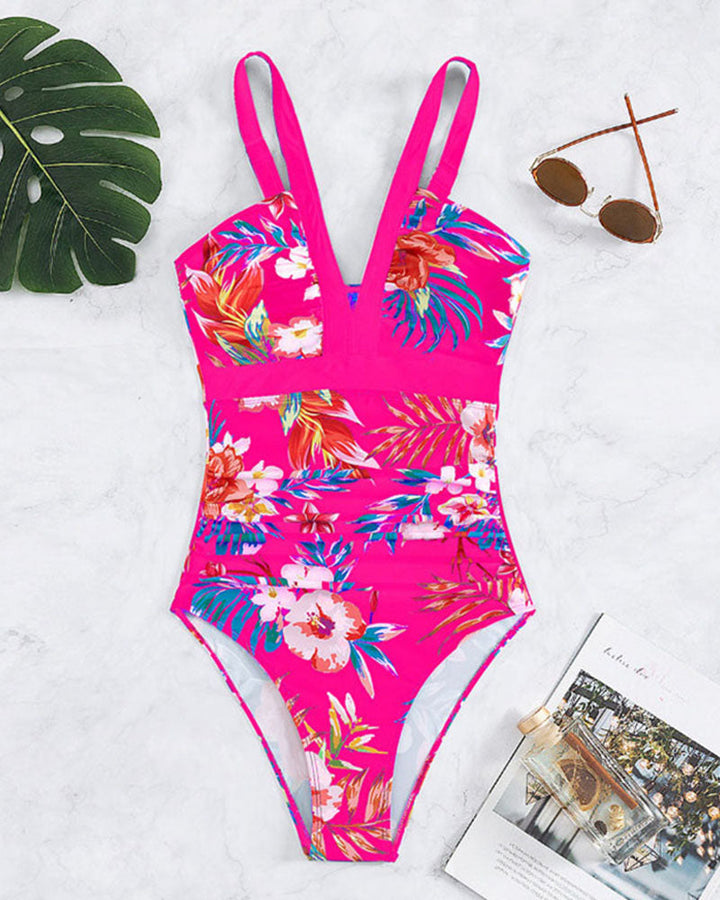 Anja | Women's Elegant Summer Floral Swimsuit