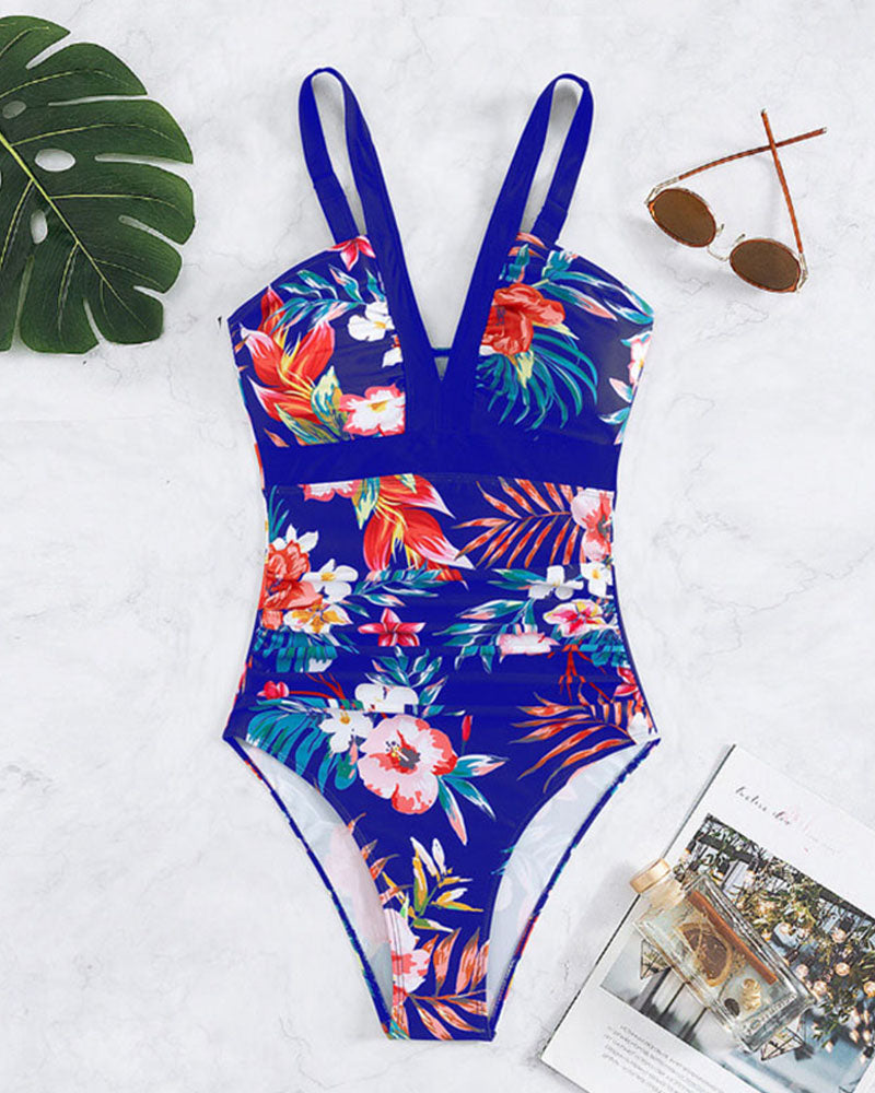 Anja | Women's Elegant Summer Floral Swimsuit