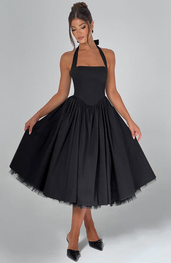 Sydney | Women's A-Line Midi Wedding Guest Dress