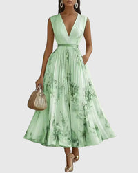 Ainhoa | Women’s Elegant Pleated A-line Dress