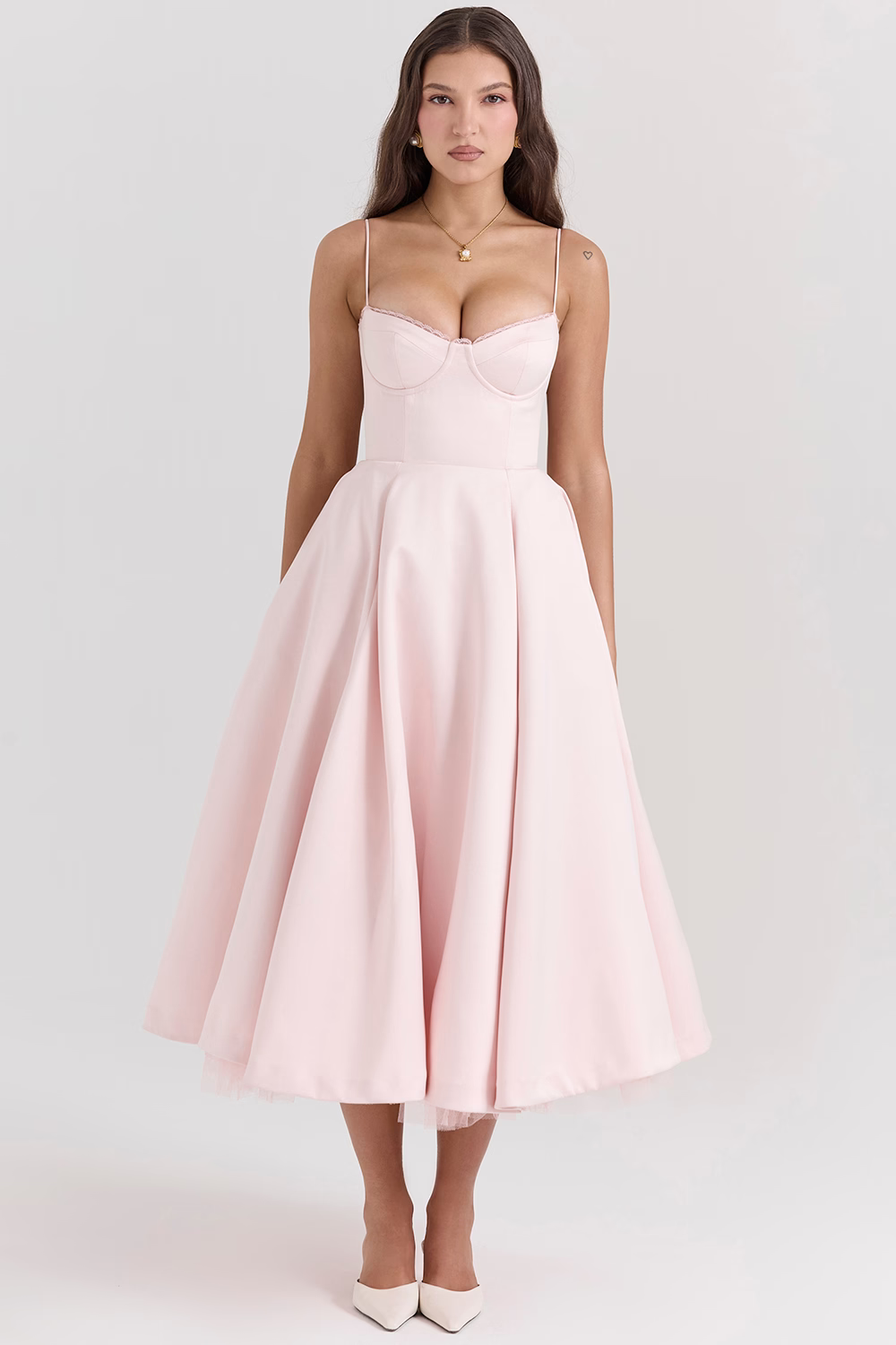 Leslie | Women’s Wedding Guest Midi Dress