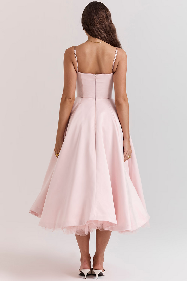 Leslie | Women’s Wedding Guest Midi Dress