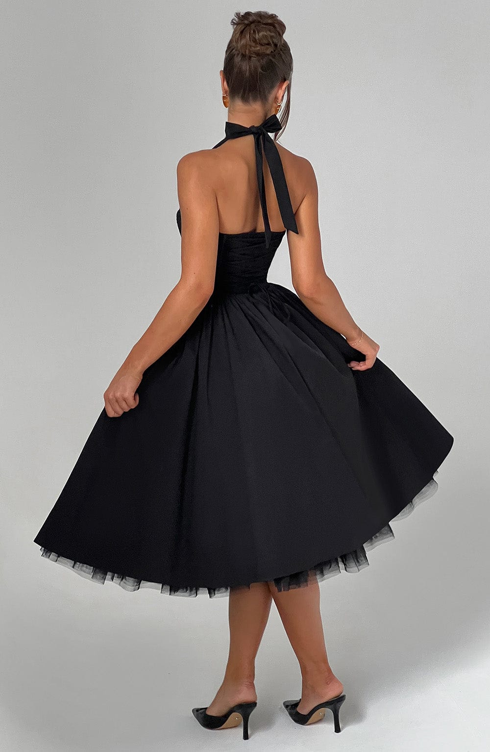 Sydney | Women's A-Line Midi Wedding Guest Dress