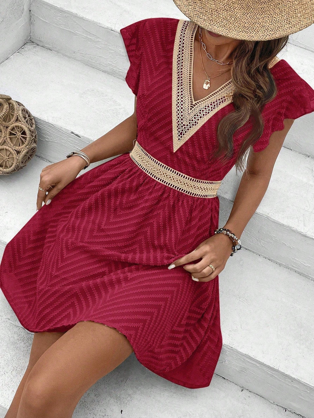 Nora | Women’s Summer Boho Midi Dress