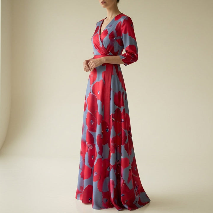 Honza | Women's Wrapped Floral Summer Dress