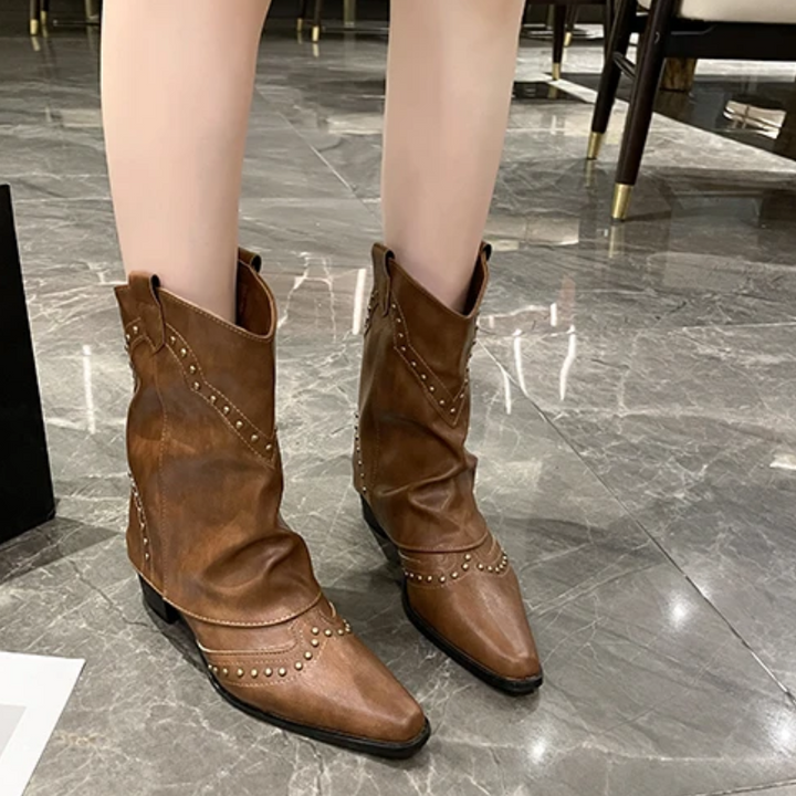 Rylee | Women’s Casual Studded Cowboy Boots