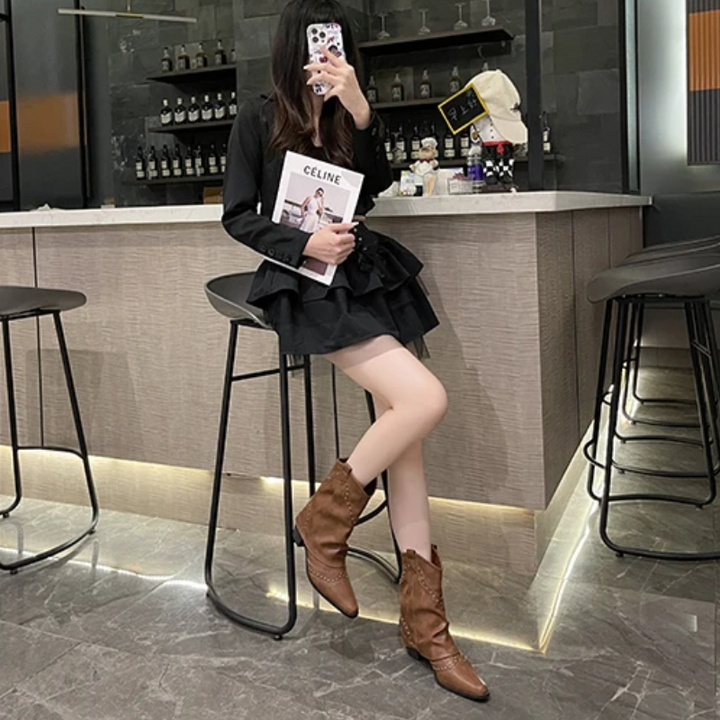 Rylee | Women’s Casual Studded Cowboy Boots
