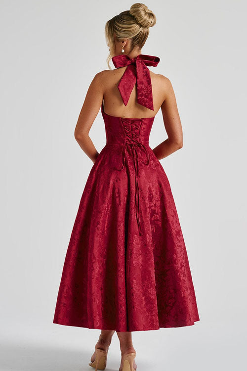 Naomi | Women's Elegant A-Line Wedding Guest Dress