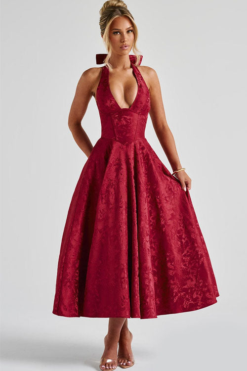 Naomi | Women's Elegant A-Line Wedding Guest Dress