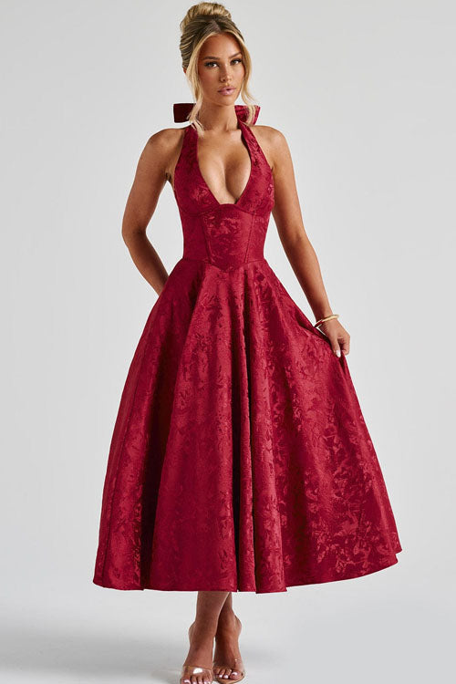 Naomi | Women's Elegant A-Line Wedding Guest Dress