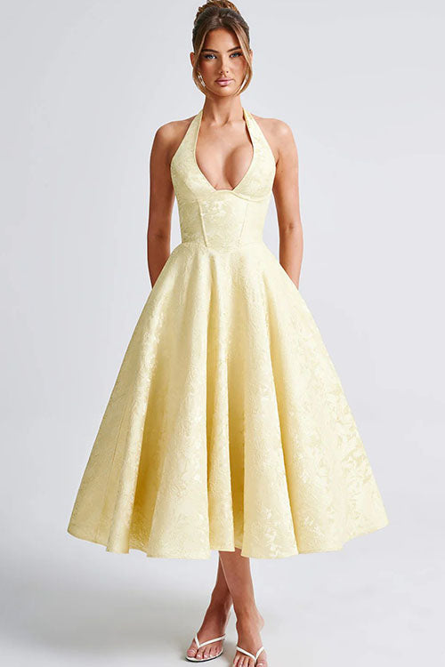 Naomi | Women's Elegant A-Line Wedding Guest Dress