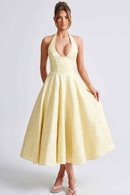 Naomi | Women's Elegant A-Line Wedding Guest Dress