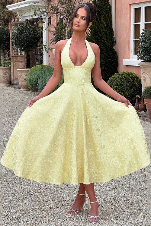 Naomi | Women's Elegant A-Line Wedding Guest Dress