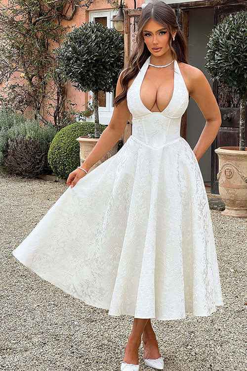 Naomi | Women's Elegant A-Line Wedding Guest Dress