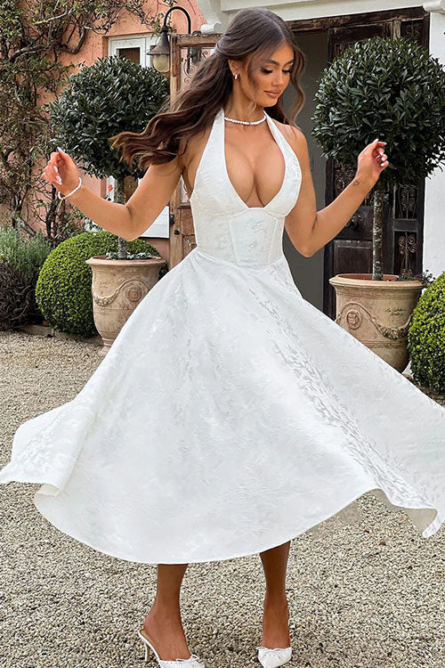 Naomi | Women's Elegant A-Line Wedding Guest Dress