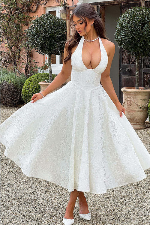 Naomi | Women's Elegant A-Line Wedding Guest Dress