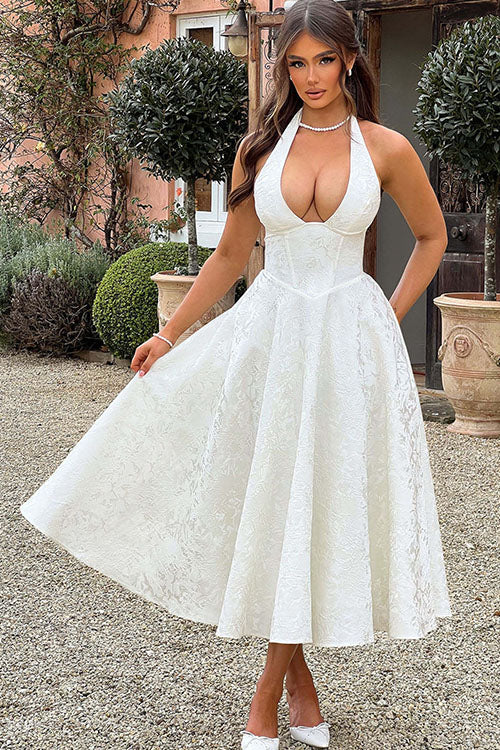 Naomi | Women's Elegant A-Line Wedding Guest Dress