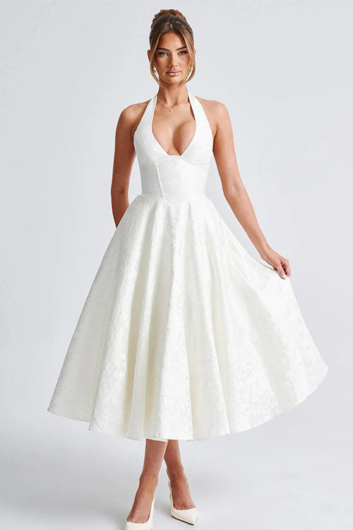 Naomi | Women's Elegant A-Line Wedding Guest Dress
