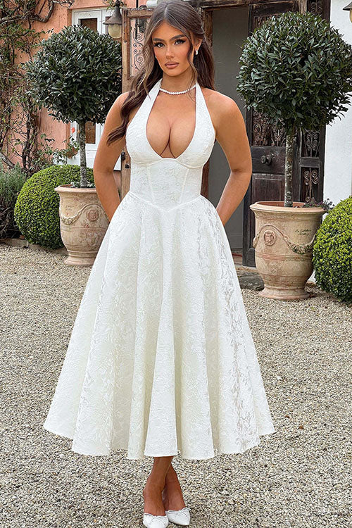 Naomi | Women's Elegant A-Line Wedding Guest Dress