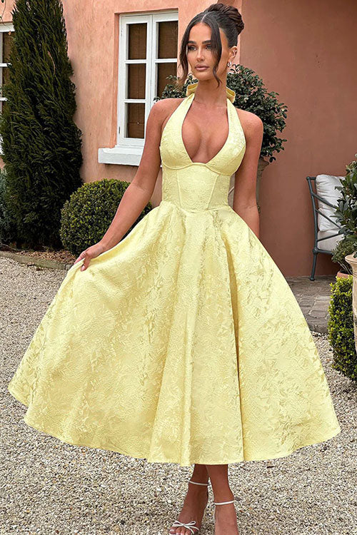 Naomi | Women's Elegant A-Line Wedding Guest Dress