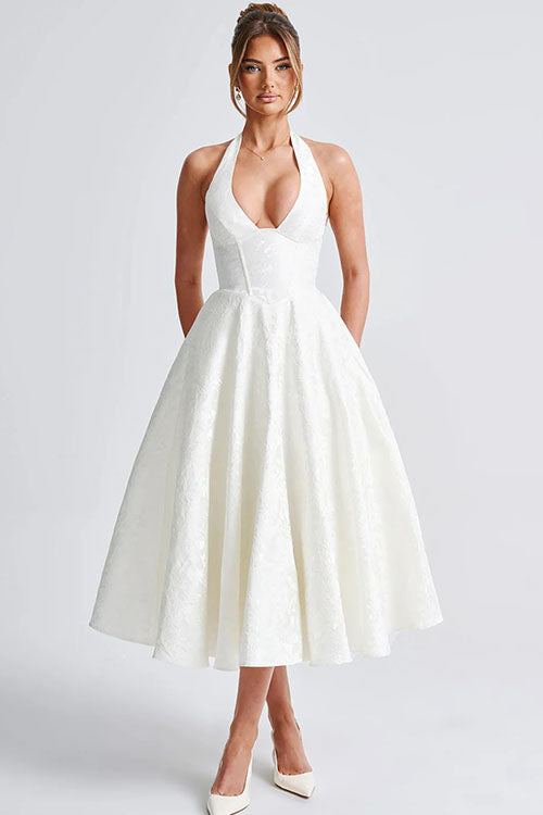 Naomi | Women's Elegant A-Line Wedding Guest Dress