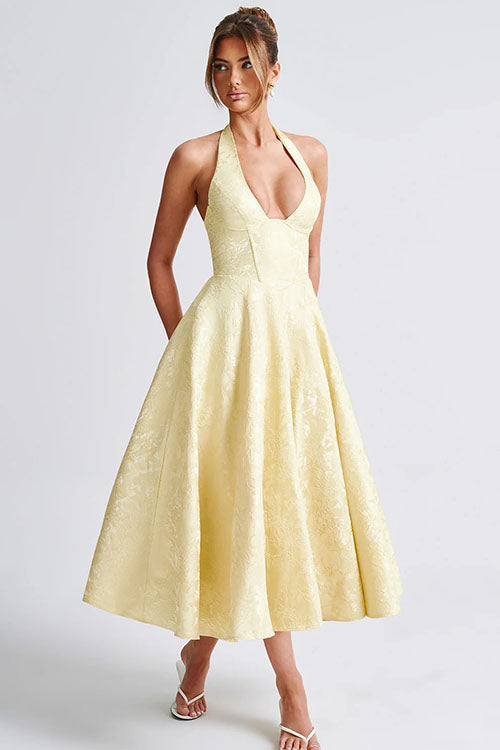 Naomi | Women's Elegant A-Line Wedding Guest Dress