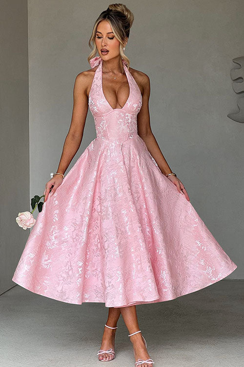 Naomi | Women's Elegant A-Line Wedding Guest Dress