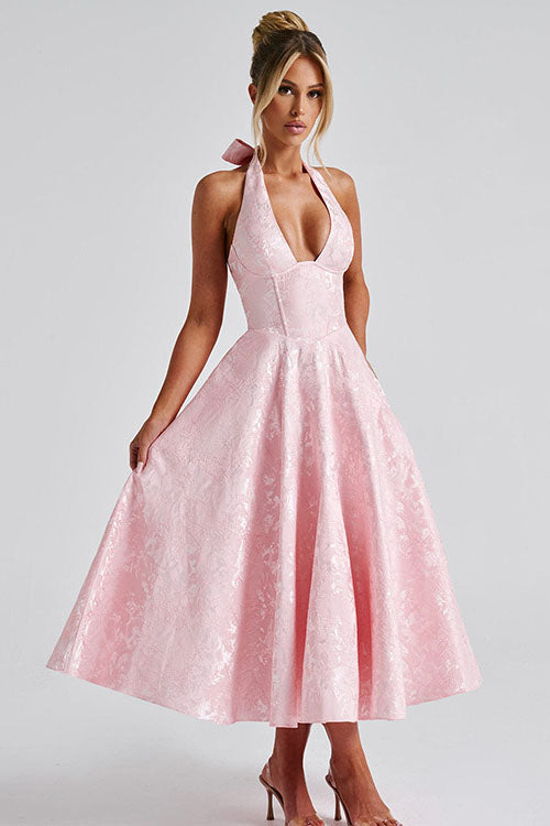Naomi | Women's Elegant A-Line Wedding Guest Dress