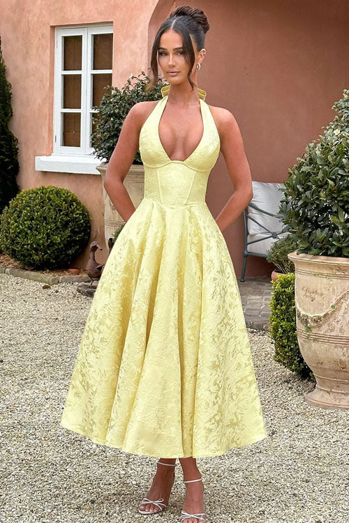 Naomi | Women's Elegant A-Line Wedding Guest Dress