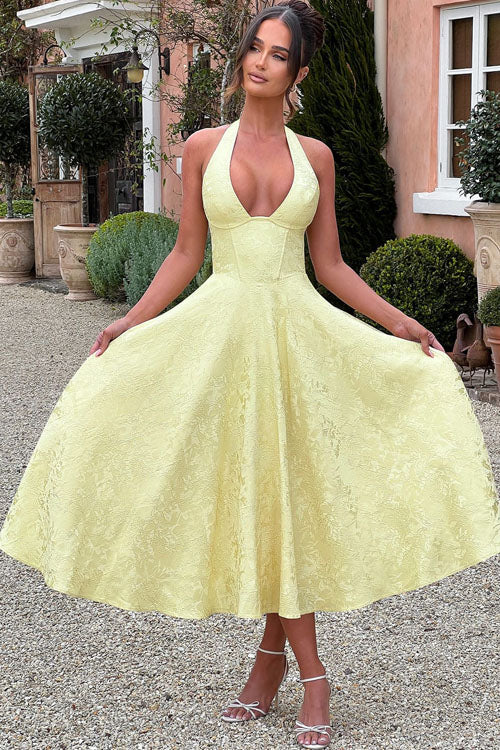 Naomi | Women's Elegant A-Line Wedding Guest Dress