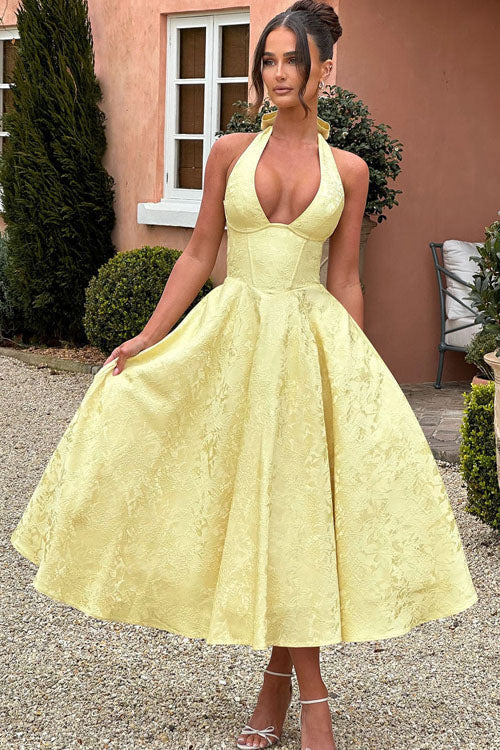 Naomi | Women's Elegant A-Line Wedding Guest Dress