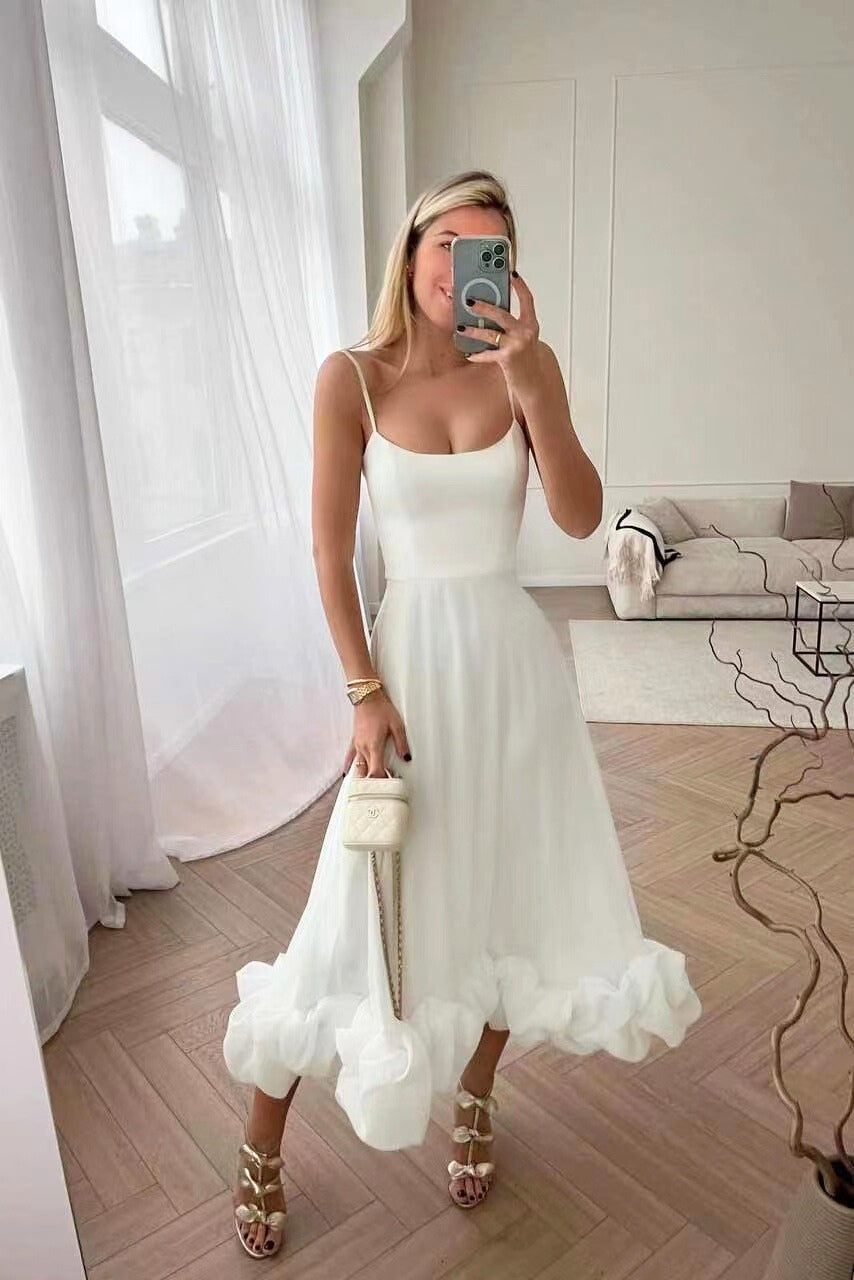 Abigail | Women’s Thin Straps Wedding Guest Dress