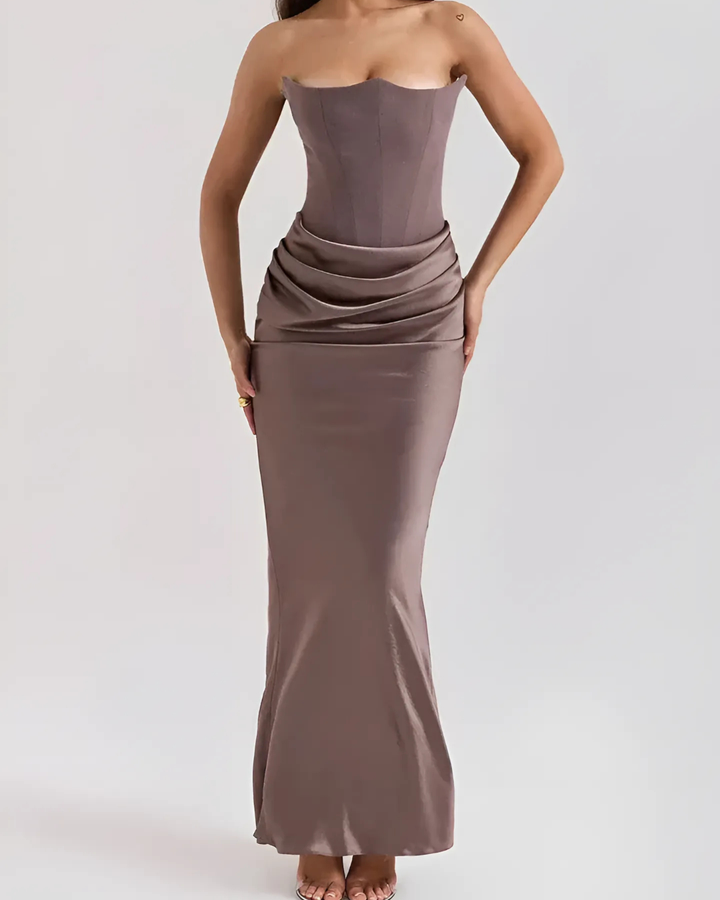 Haisley | Women’s Draped Wedding Guest Dress