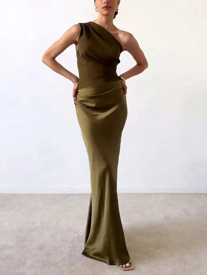 Jolie | Women’s One-Shoulder Maxi Dress