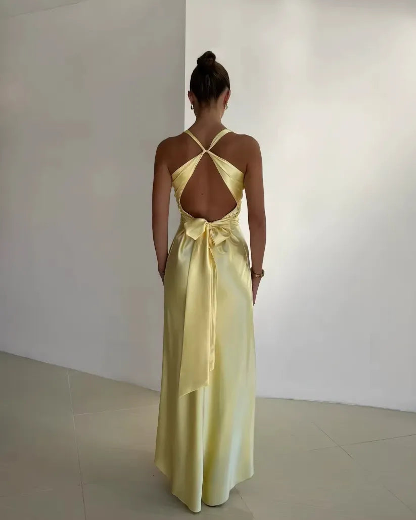 Fleur | Women's V-Neck Wedding Guest Dress