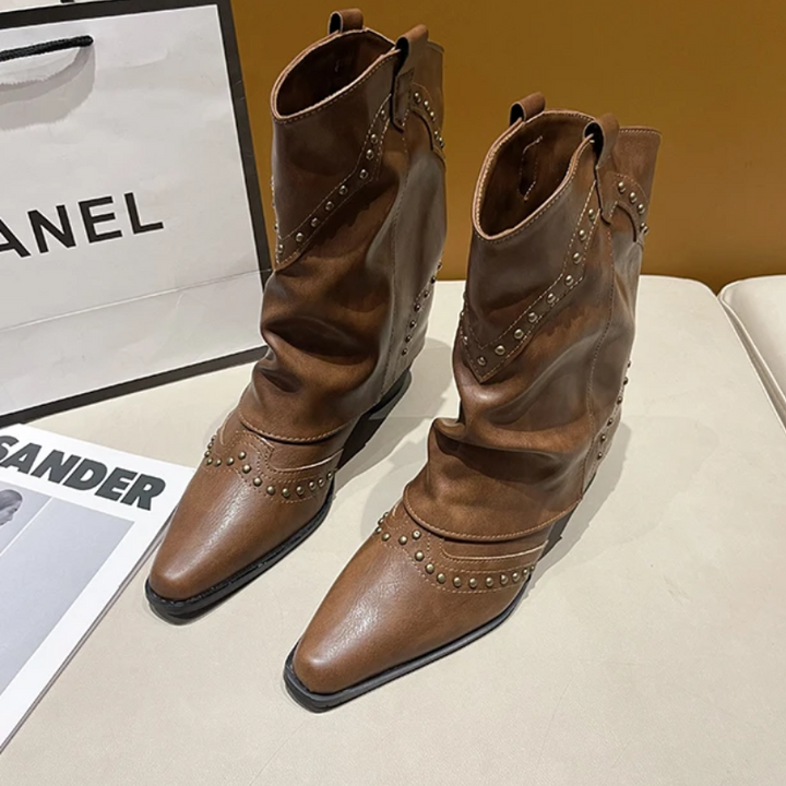 Rylee | Women’s Casual Studded Cowboy Boots