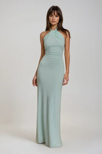 Brooke | Women's Elegant Halter Maxi Dress