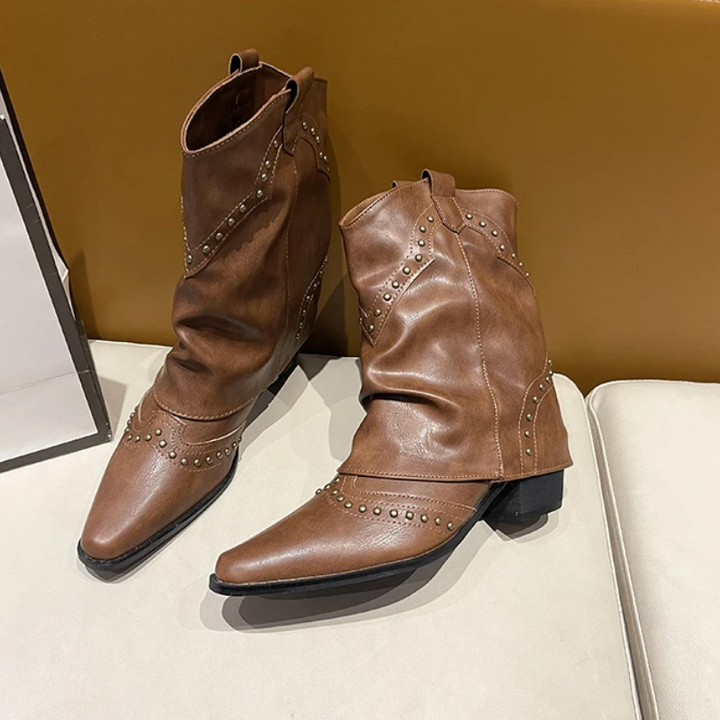 Rylee | Women’s Casual Studded Cowboy Boots