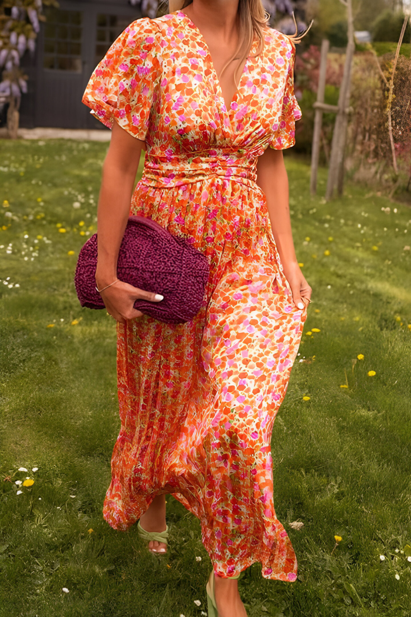 Fiona | Women’s Floral Maxi Summer Dress