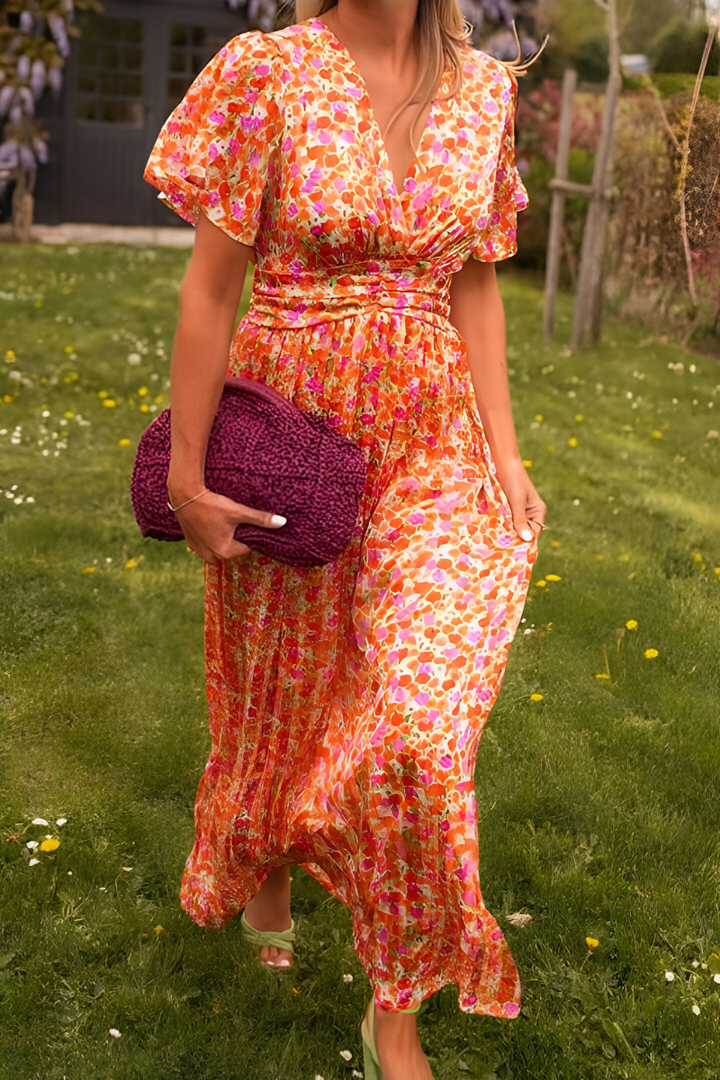 Fiona | Women’s Floral Maxi Summer Dress
