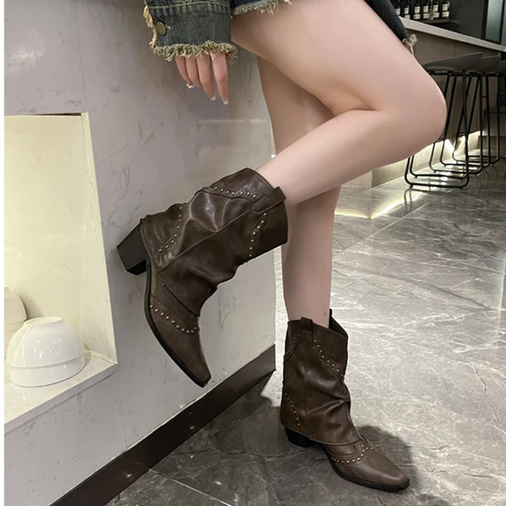 Rylee | Women’s Casual Studded Cowboy Boots