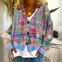 Petra | Women's Relaxed Knitted Cardigan Jumper