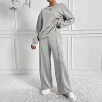 Ava | Women's Casual Crew Neck Matching Set