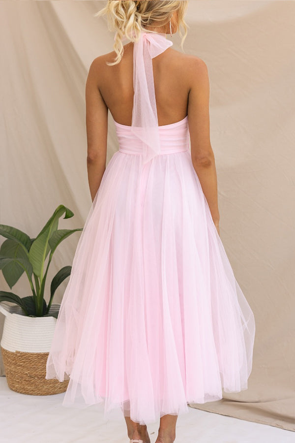 Madison | Women’s Halter Neck Summer Maxi Dress