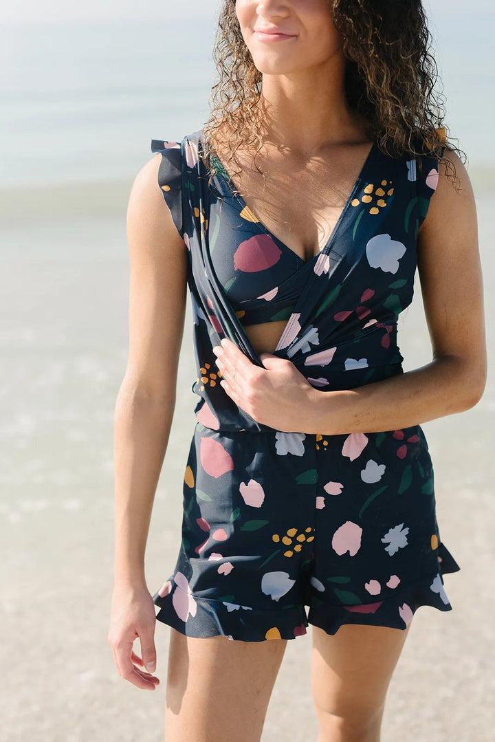 Yvonne | Women's Beach Tummy Coverage Swimsuit