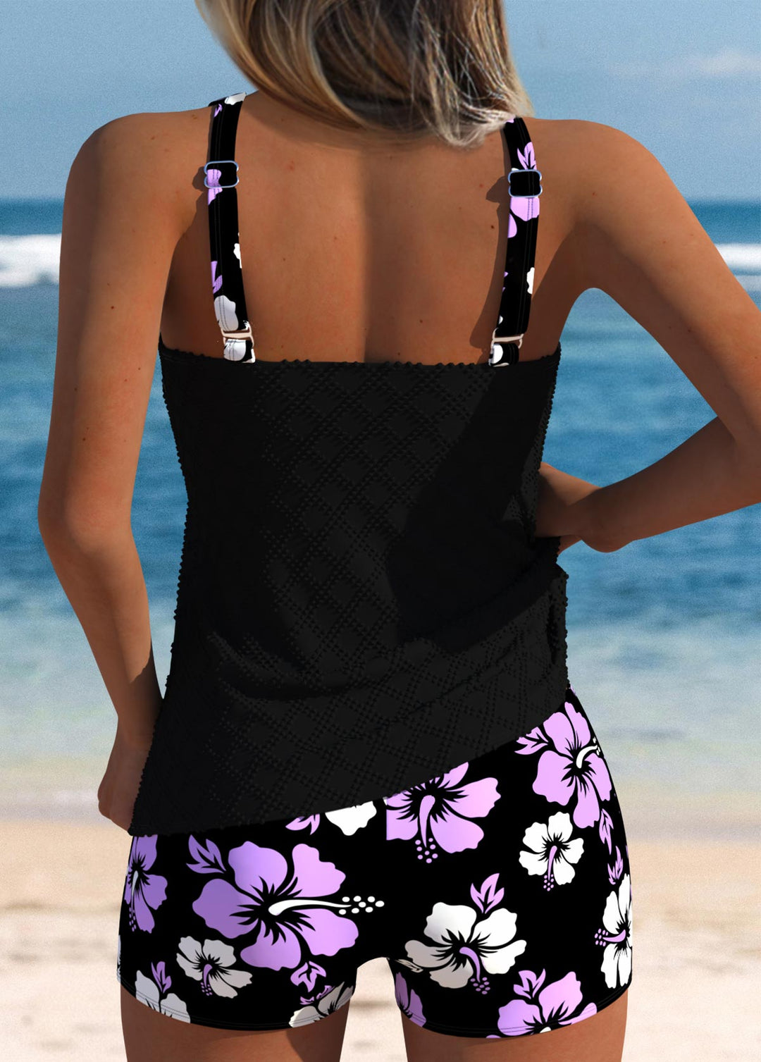 Audrey | Women's Beach Flowy Tankini Swimsuit