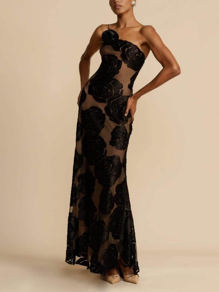 Lily | Women’s Elegant Floral Maxi Dress