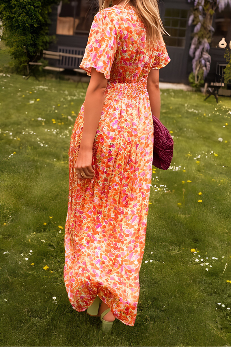 Fiona | Women’s Floral Maxi Summer Dress