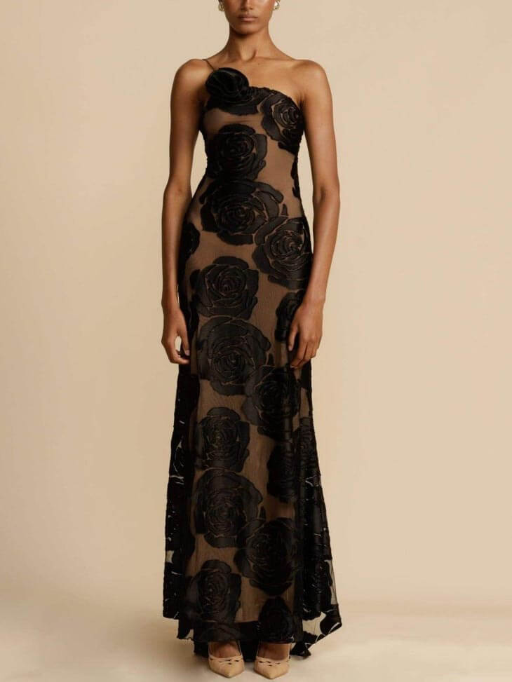 Lily | Women’s Elegant Floral Maxi Dress